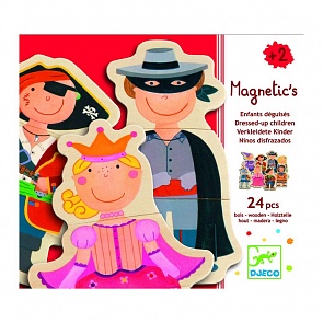 Головоломка с магнитными деталями – Платья (Djeco, 03112k)